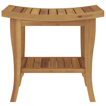 Bathroom Side Table 50x35x45 cm Solid Wood Teak