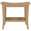 Bathroom Side Table 19.7"x13.8"x17.7" Solid Wood Teak