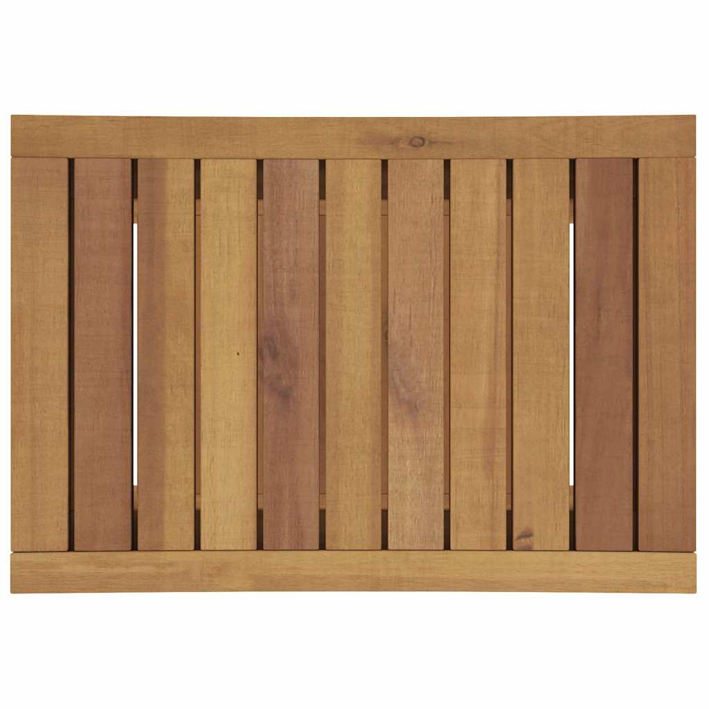 Bathroom Side Table 50x35x45 cm Solid Wood Teak