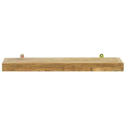 Wall Shelves 2 pcs 60x15x4 cm Solid Wood Teak