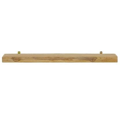 Wall Shelves 2 pcs 90x15x4 cm Solid Wood Teak
