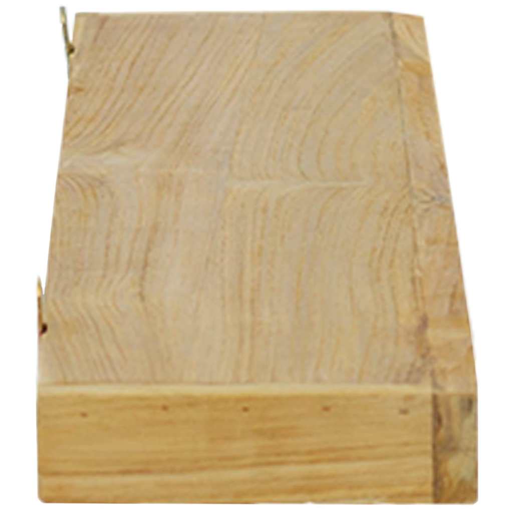Wall Shelves 2 pcs 90x15x4 cm Solid Wood Teak
