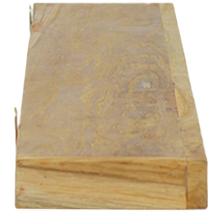 Wall Shelves 2 pcs 110x15x4 cm Solid Wood Teak