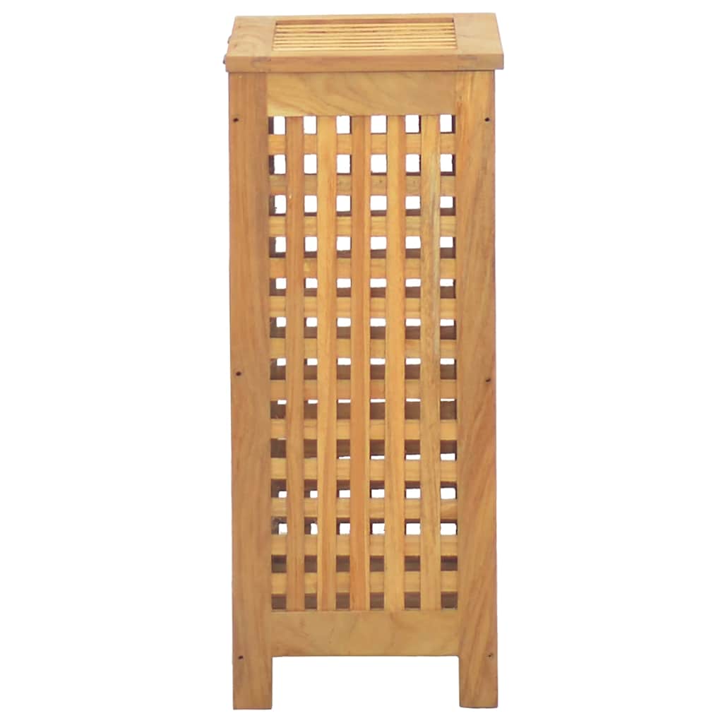 Laundry Basket Natural Solid Teak Wood