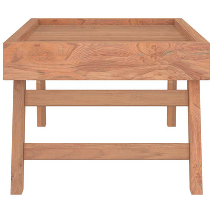 340762 vidaXL Folding Tray 55x35x25 cm Solid Wood Teak