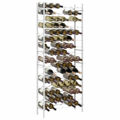 Wine Rack for 96 Bottles White Metal