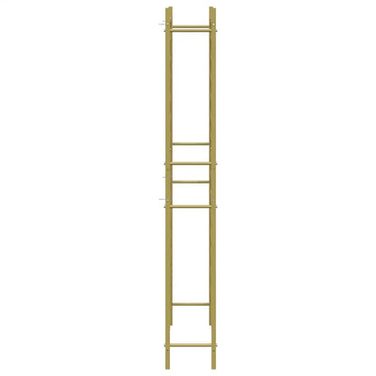Wine Rack for 96 Bottles Gold Metal