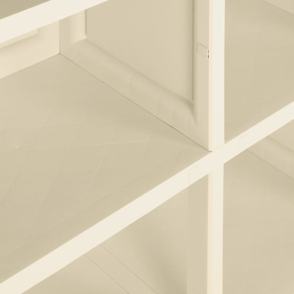 Cabinet | Angora White Wood Design | Plastic | Medium | Cabinet