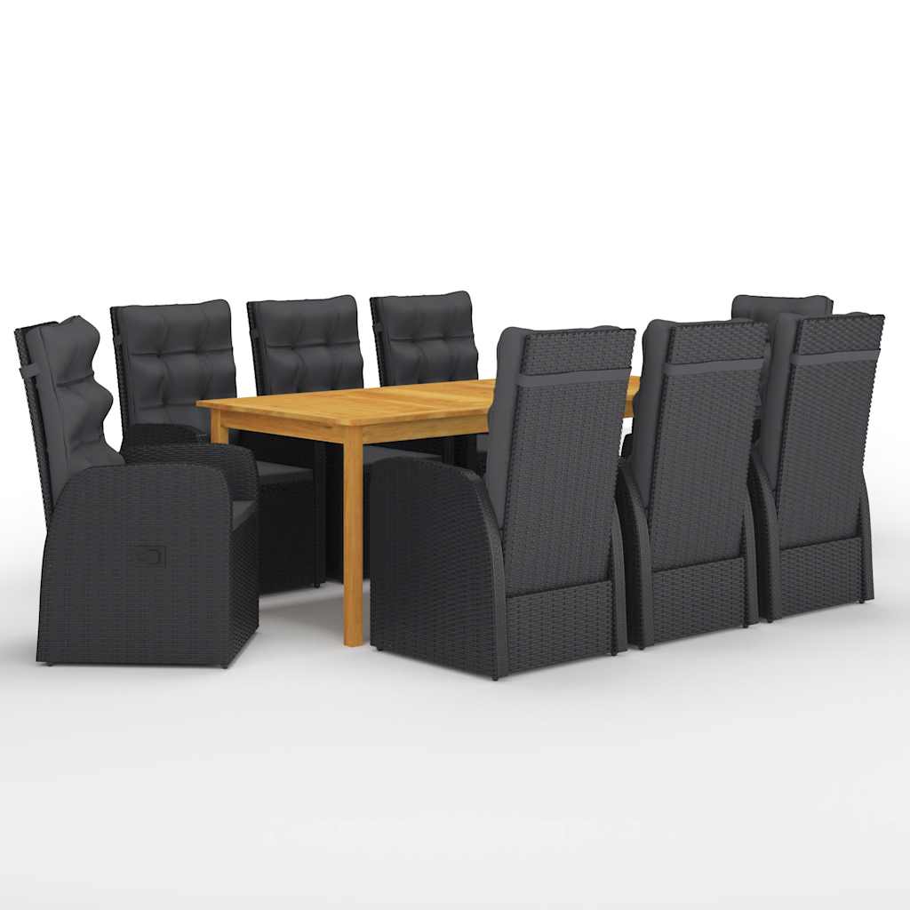 Garden Dining Set | Black