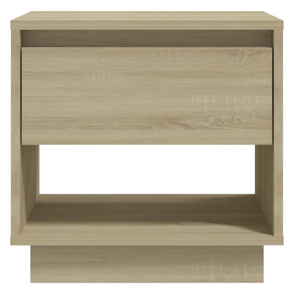 Bedside Cabinet | Sonoma oak | Engineered wood | Bedside Cabinet