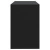 Desk Black 101x50x76.5 cm Engineered Wood