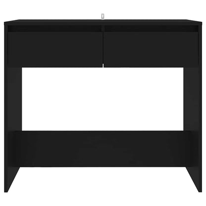 Console Table Black 89x41x76.5 cm Steel