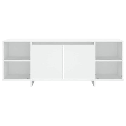 TV Cabinet White 130x35x50 cm Engineered Wood