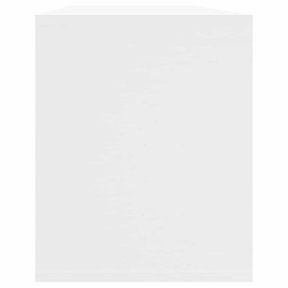 TV Cabinet White 130x35x50 cm Engineered Wood