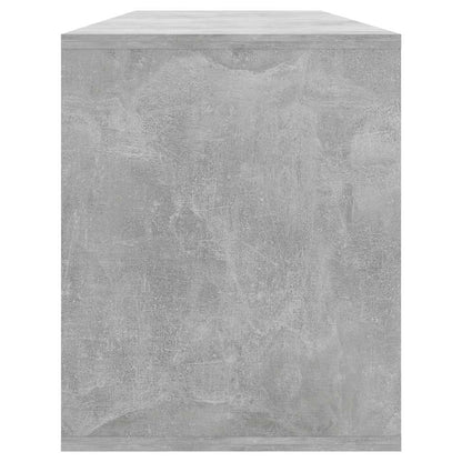 TV Cabinet Concrete Grey 130x35x50 cm Engineered Wood