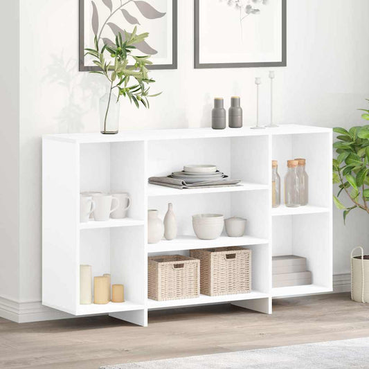Sideboard | White | Engineered wood | 120 cm x 30 cm x 75 cm | Sideboard