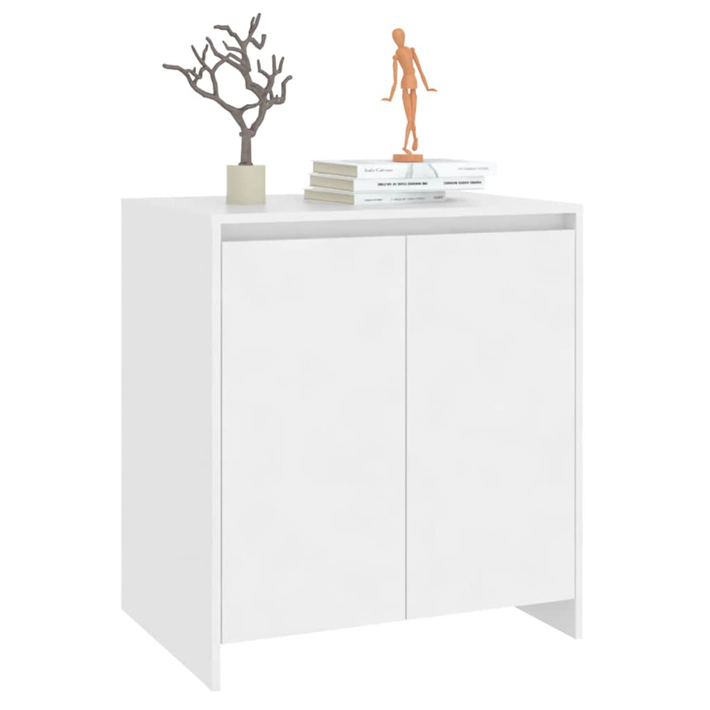 Sideboard White 70x41x75 cm Engineered Wood
