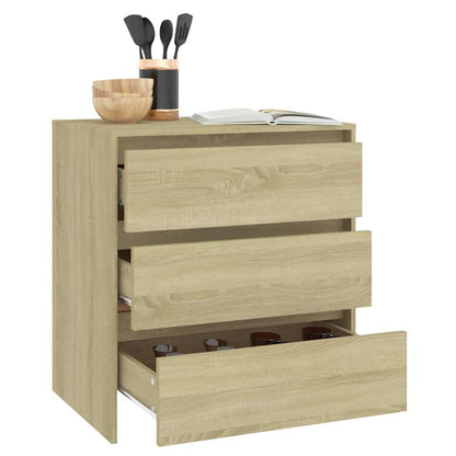 Sideboard Sonoma Oak 70x41x75 cm Engineered Wood