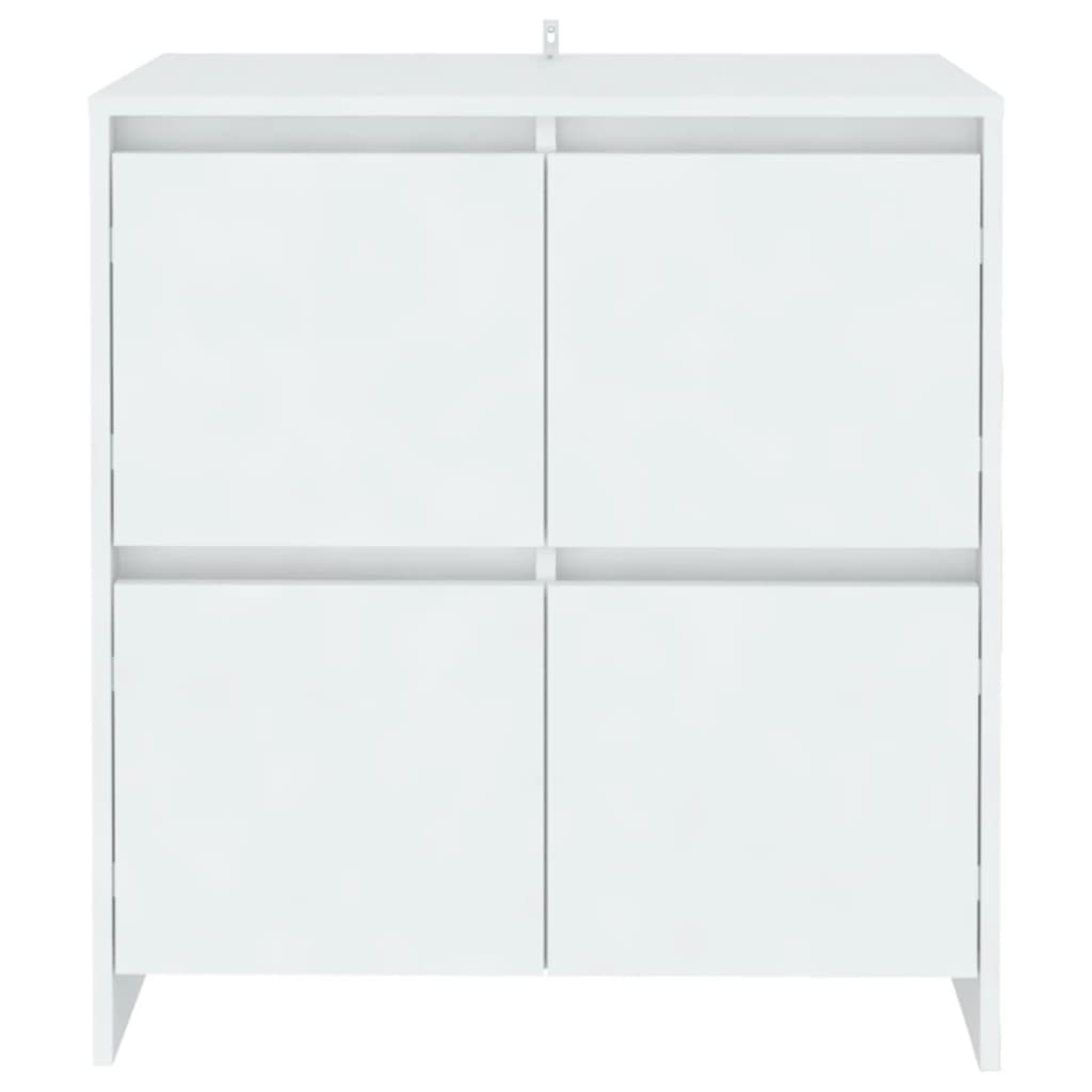 Sideboard White 70x41x75 cm Engineered Wood