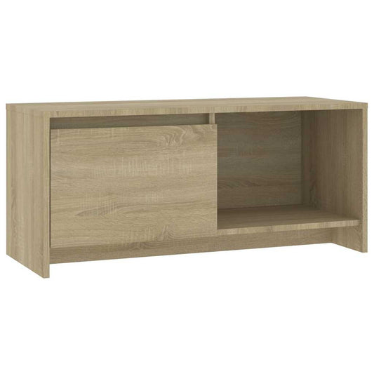 TV Cabinet | Sonoma oak | Engineered wood | 90 cm long | Storage