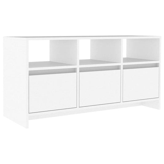 TV Cabinet | White | Engineered wood | Medium | TV Cabinet | Rectangular