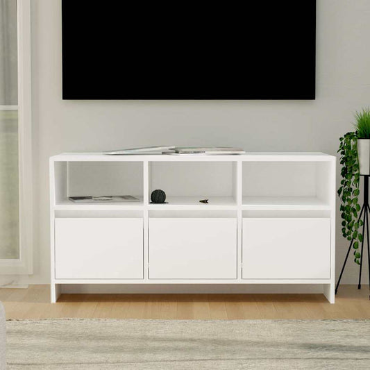 TV Cabinet | White | Engineered wood | Medium | TV Cabinet | Rectangular