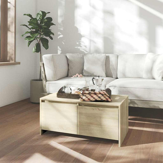 Coffee Table | Sonoma oak | Engineered wood | Medium | Coffee Table