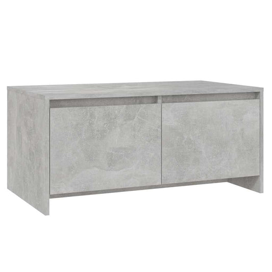 Coffee Table | Concrete grey | Engineered wood | 90 x 50 x 41.5 cm