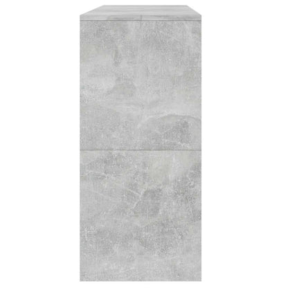 Console Table Concrete Grey 100x35x76.5 cm Engineered Wood