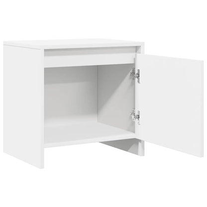 Bedside Cabinets 2 pcs White 45x34x44.5 cm Engineered Wood