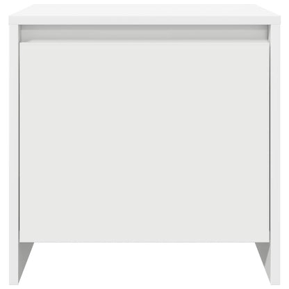 Bedside Cabinets 2 pcs White 45x34x44.5 cm Engineered Wood