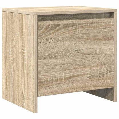 Bedside Cabinet Sonoma Oak 45x34x44.5 cm Engineered Wood