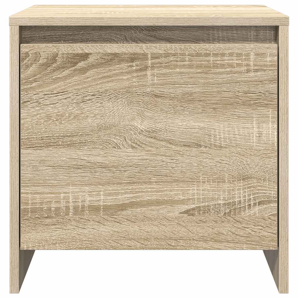Bedside Cabinets 2 pcs Sonoma Oak 45x34x44.5 cm Engineered Wood