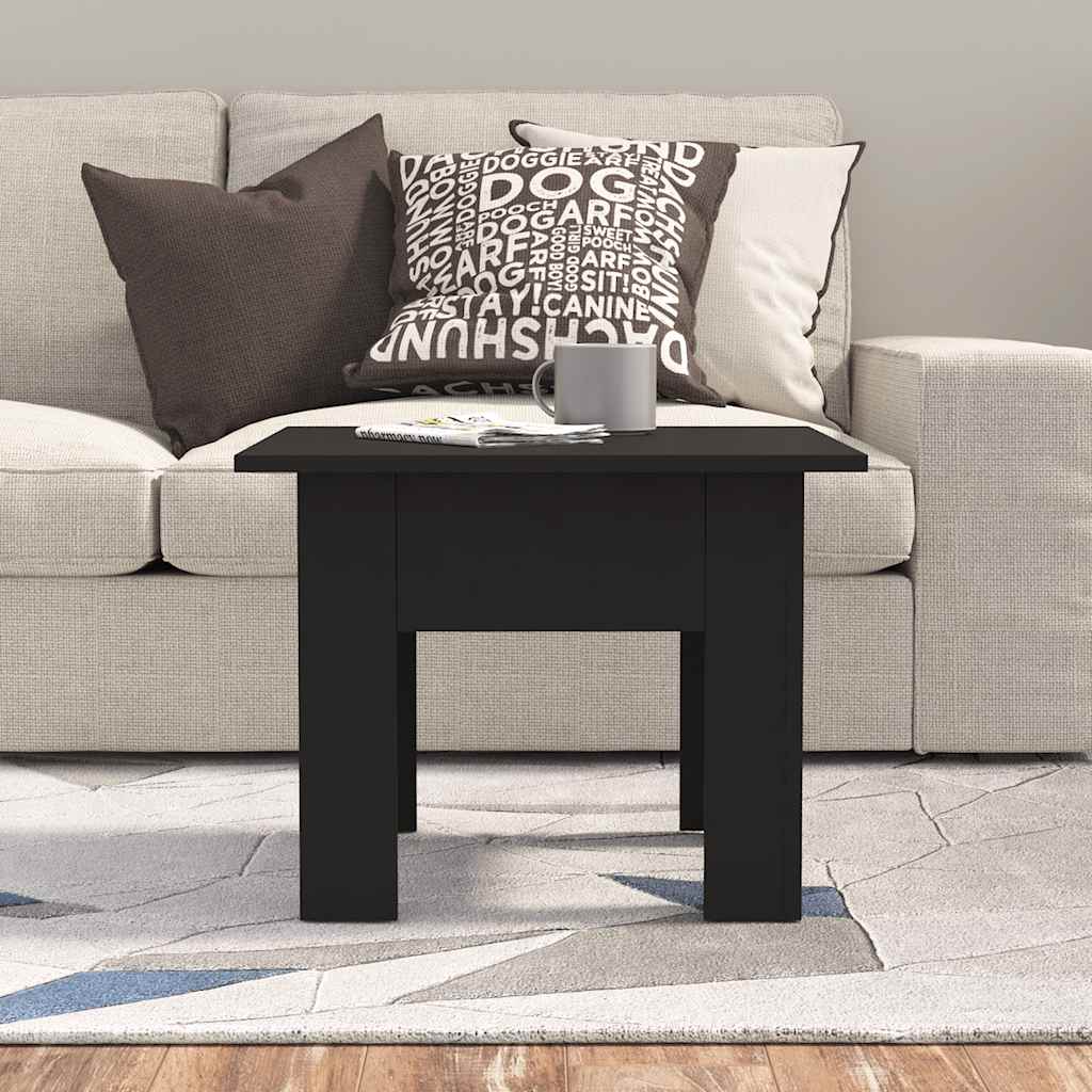 Coffee Table | Black | Engineered Wood | Medium | Simple | Coffee Table