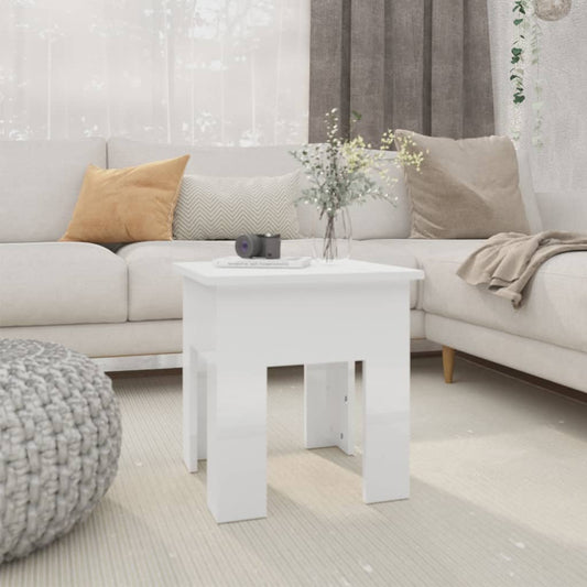 Coffee Table | High Gloss White | Engineered Wood | Modern | Coffee Table