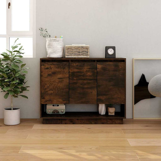 Sideboard | Smoked oak | Engineered wood | Medium | Sideboard