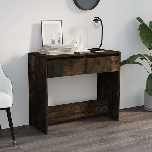Console Table | Smoked Oak | Engineered Wood | Medium | Console Table