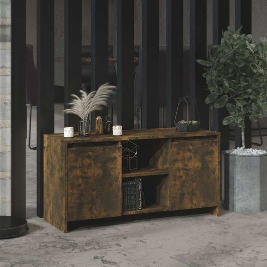 TV Cabinet | Smoked Oak | Engineered Wood | Medium | Storage | TV Cabinet