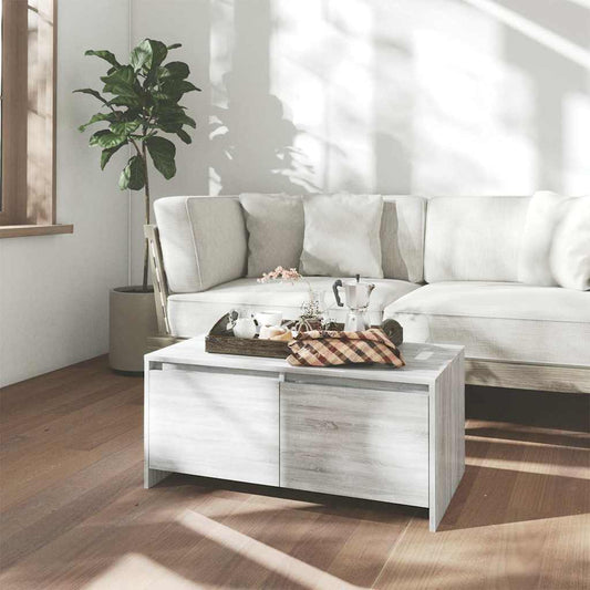 Coffee Table | Grey sonoma | Engineered wood | Medium | Coffee Table