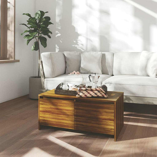 Coffee Table | Brown Oak | Engineered Wood | Medium | Coffee Table