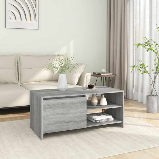 Coffee Table | Grey Sonoma | Engineered Wood | Medium | Coffee Table