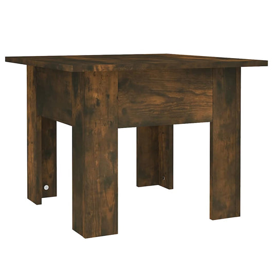 Coffee Table | Smoked Oak | Engineered Wood | 55x55x42 cm | Coffee Table