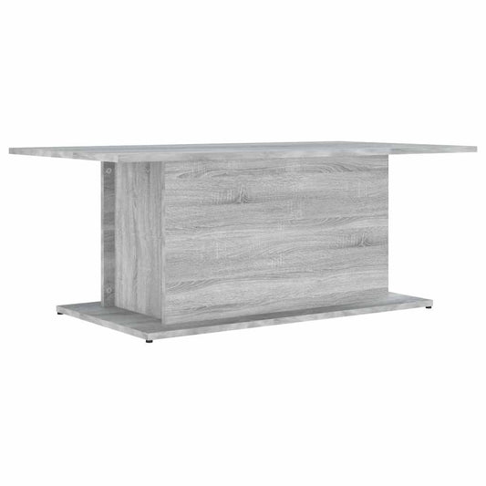 813093 vidaXL Coffee Table Grey Sonoma 102x55,5x40 cm Engineered Wood