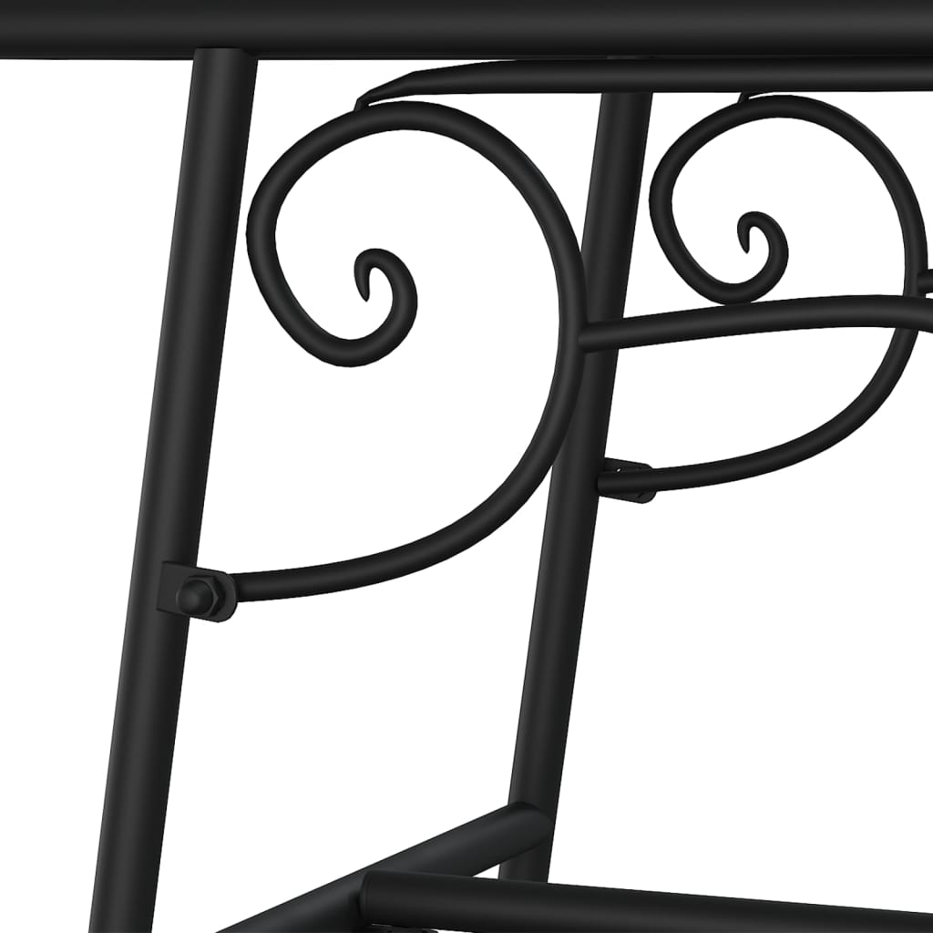 Tree Bench | Black | Steel | Tough | Tree Bench | Circular | Traditional