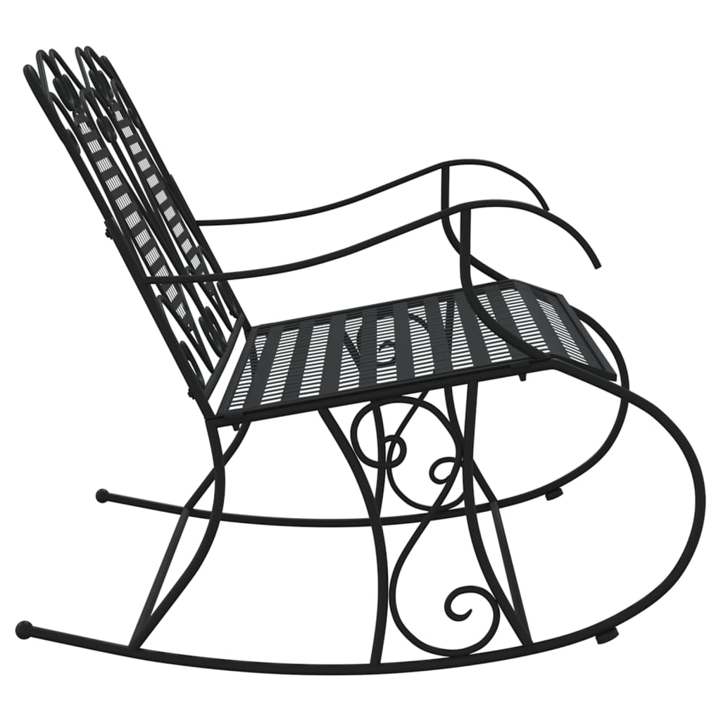 Rocking Bench | Black | Steel | Standard | Rocking Bench | Rectangular