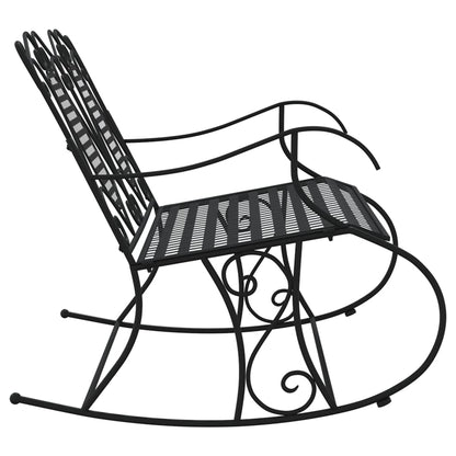 Rocking Bench | Black | Steel | Standard | Rocking Bench | Rectangular