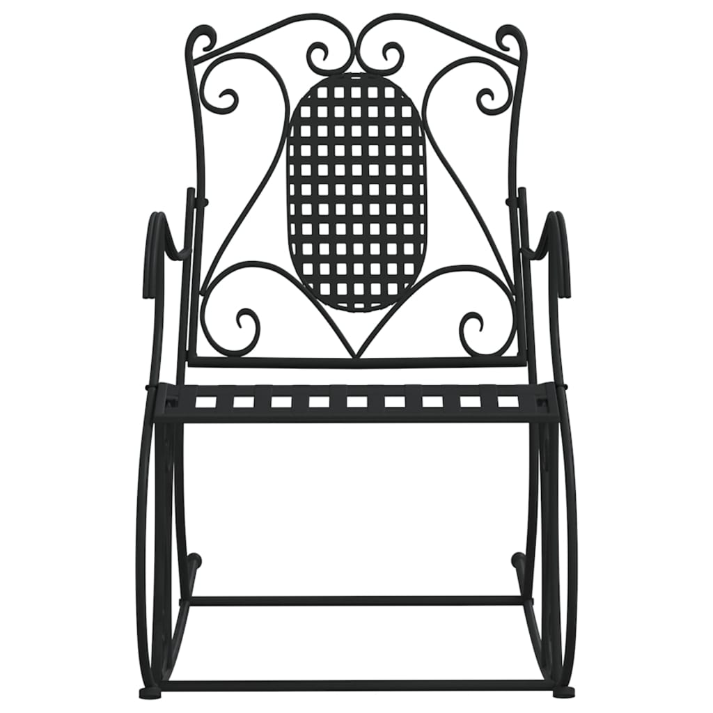 Rocking Bench | Black | Steel | Standard | Rocking Bench | Rectangular