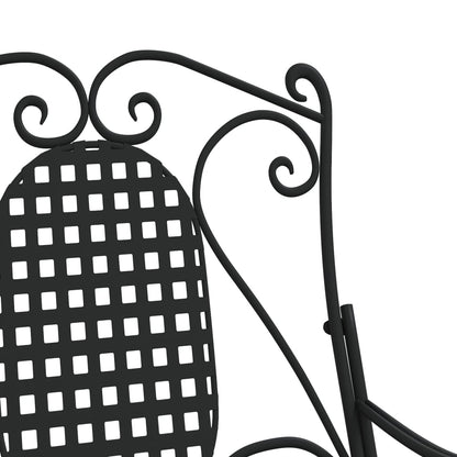 Rocking Bench | Black | Steel | Standard | Rocking Bench | Rectangular