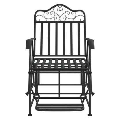 Glider Bench | Black | Steel | 61 x 81 x 99 cm | Glider Bench