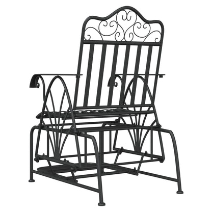 Glider Bench | Black | Steel | 61 x 81 x 99 cm | Glider Bench
